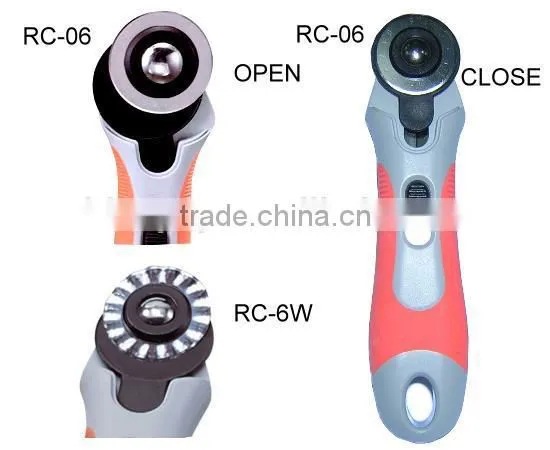 RC-6 NEW ROTARY CUTTER WITH CUSHION GRIP 28mm photo-3