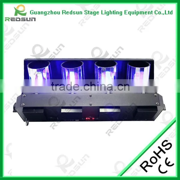 Professional Delicate 60W DMX RGBW 4in1 LED Four Head Scan Light photo-6