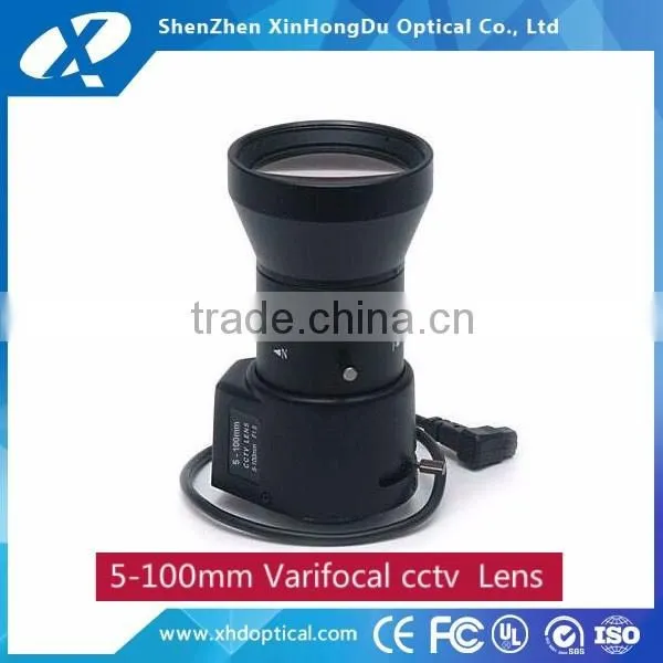 2016 Hot Product 1/3" Inch 5-100mm CS Mount Wide Angle Vari-Focal CCTV Camera Lens for CCTV Box Cameras