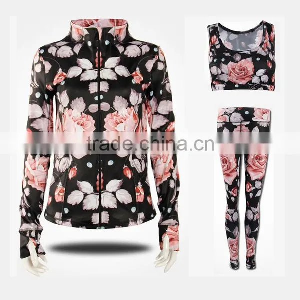 Cheap Wholesale Stylish Yoga Sports Girl Wear Tube Sexy Bra and Yoga Pants photo-2