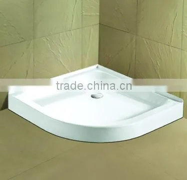 North America AUS Market UPC/cUPC Certified Upc Round Shower Base, Fiberglass Tray, Shower Basin