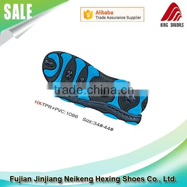 Abrasion Resistant Men/Ladies Sandal TPR Sole Designs