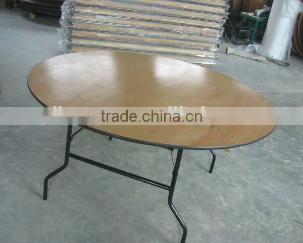 Cheap Round Wooden Banquet Table photo-2