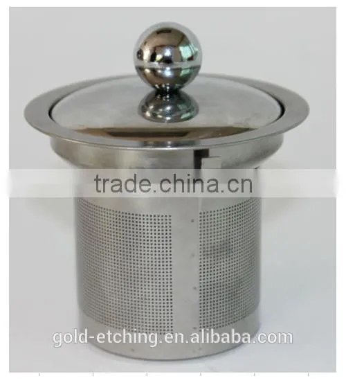 Fctory Price Stainless Stee Etched Mesh, Tea Filter, Tea Set photo-4