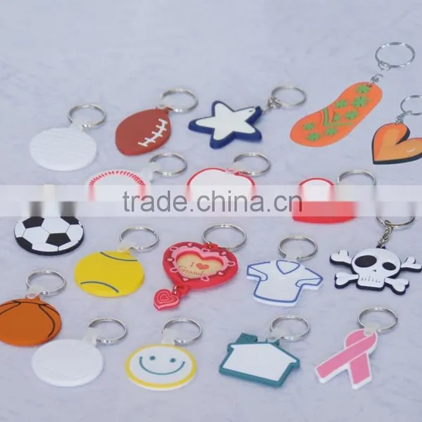 Promotional Gifts Key Ring Making Machine, 3D Pvc Keychain With Metel photo-5