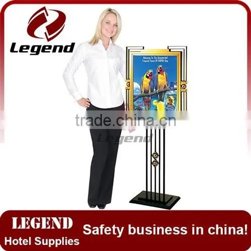 Various Styles Grandeur Freestanding Hotel Metal Banner Stand photo-6