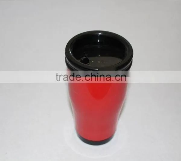 16oz Colorful Plastic Water Bottles With Lids