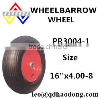 4.00-8 Steel Rim Wheelbarrow Wheels PR3004-1