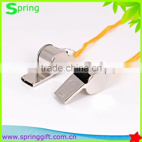 Custom Metal Iron Whistle With Lanyard Key Chain photo-4