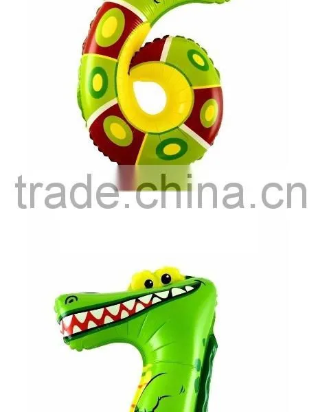 Hotsale Cheap Inflatable Alphabet Shaped Animal Shaped Helium Letter Foil Balloon Party Decoration photo-5