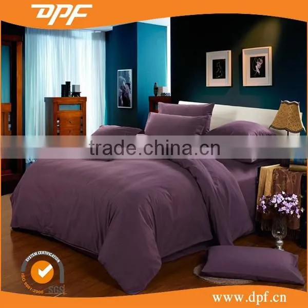 Hotel Textile Turkey Style Dark Solid Color Bedding Sets photo-2