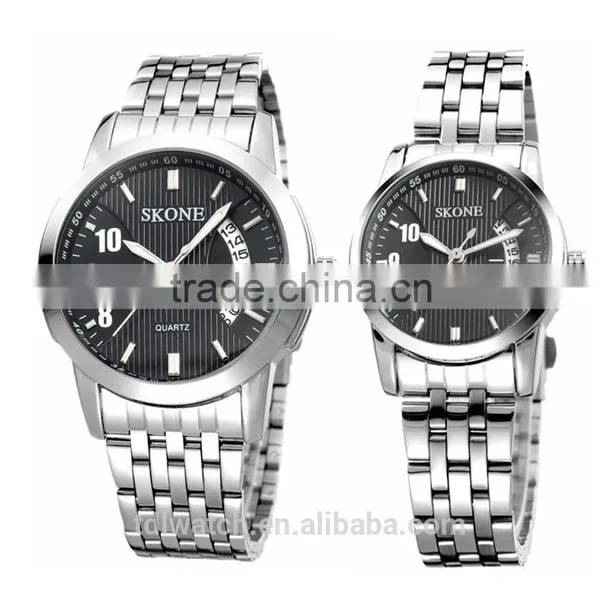 2015 Skone 7213 Watch Couple Watch Wrist Watch for Men and Ladies Watch
