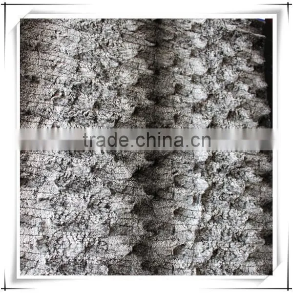 100% Polyester French Terry Fleece Fabric Fake Fur Fabric