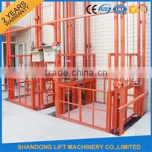 1.5T 4.5M Vertical Hydraulic Warehouse Cargo Lift With CE photo-6