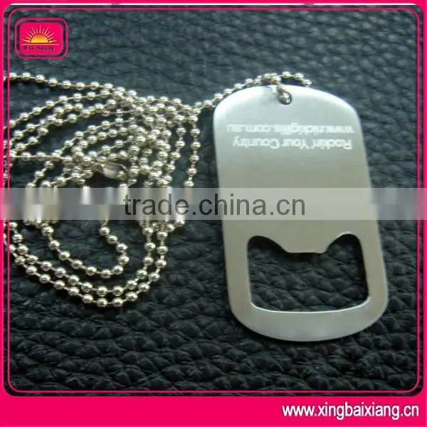 Promotional Stainless Steel Dog Tag Bottle Opener photo-4
