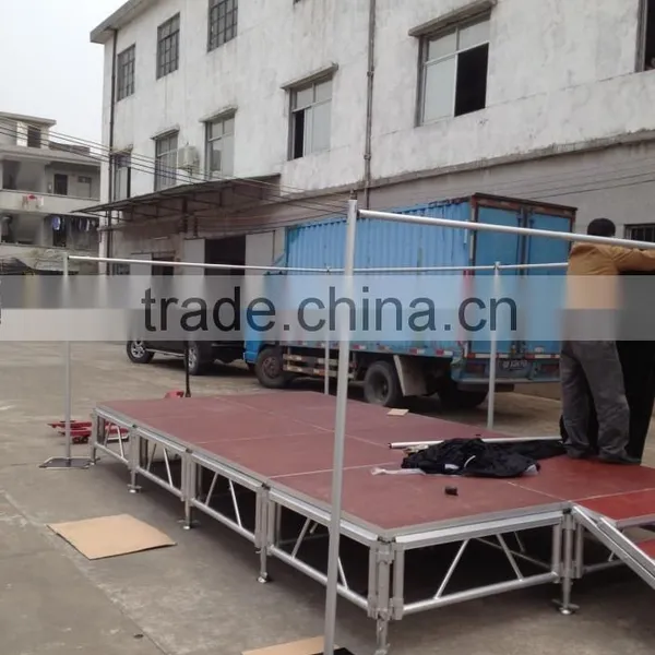 Paypal Accepted RP Cheap Aluminum Portable Stage Stage Platform With Different Height photo-4