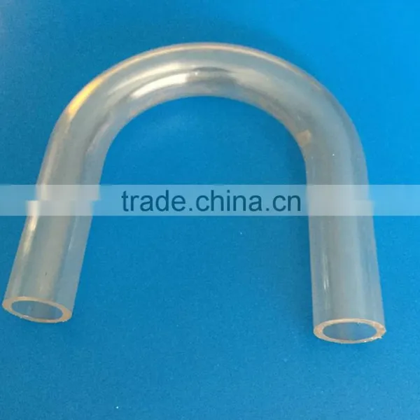2mm Transparent PVC U Shape Plastic Hard Pipe