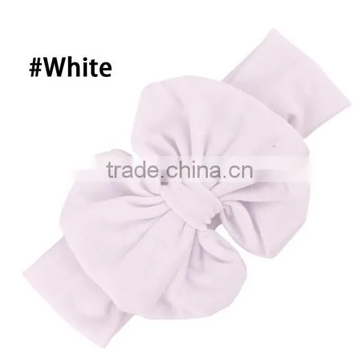 Baby Infant Girls Hair Band Bow Headband Turban Knot Hair Accessories photo-5
