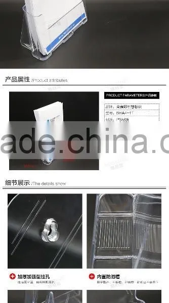 Acrylic Material Acrylic Sign Holders photo-6