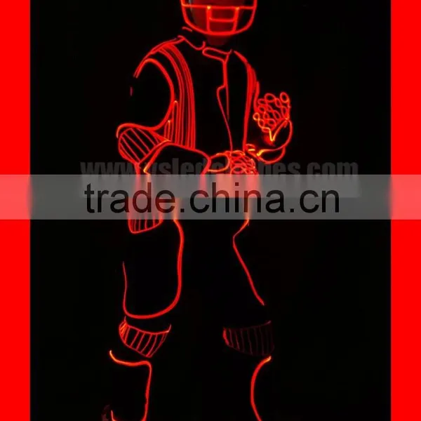Wireless DMX512 Programmable Light Up LED Robot Outfit Suit photo-5