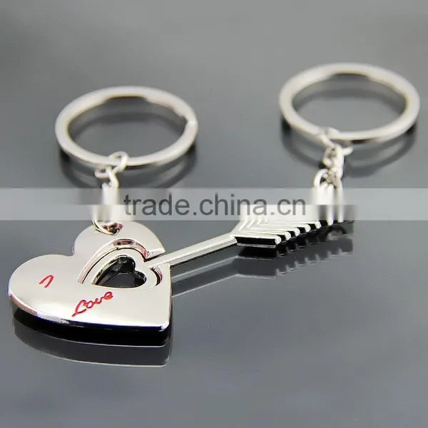The Shape of Heart Metal Key Chain/creative Metal Key Chain photo-3