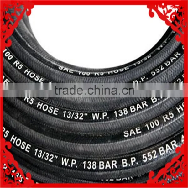 The Lowest Price Best Quality Steel Wire Reinforced Flexible Sae 100 r1 Hydraulic Rubber Hose photo-3