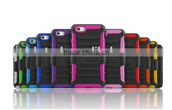 3in1 Hybrid Robot Armor Kickstand Phone Defender Case for Iphone6 Stand Cover Case photo-6