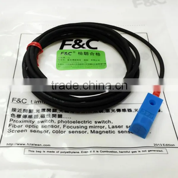 4mm Detection Distance DC 10-30V Rectangular Proximity Switch Sensor photo-3