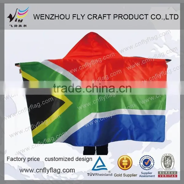 2016 Hot Custom Brand New Low Price South Africa Body Flag photo-2