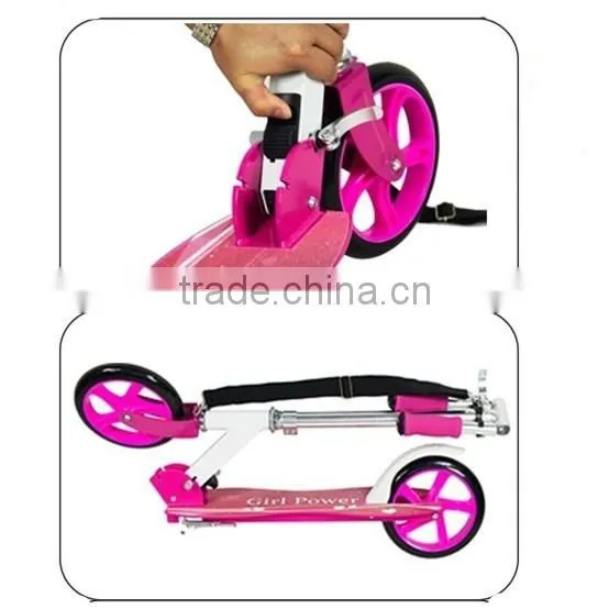 2 Wheel Kick Scooter Adult Kick Scooter 3 Wheel Foot PRO Scooters Two Wheel Roller Skate Space Scooter Parts photo-6