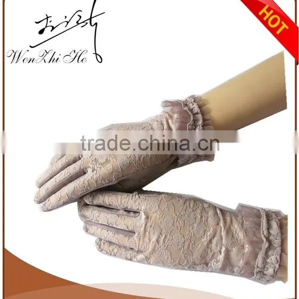 2016 New Fashion Sun Protective Party Wedding Dress Gloves For Flower Girls photo-2