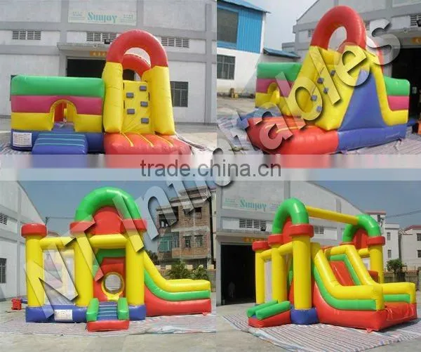 Children Game New Product Inflatable Water Slide Triangle Water Slide Obstacle With Top Quality photo-5