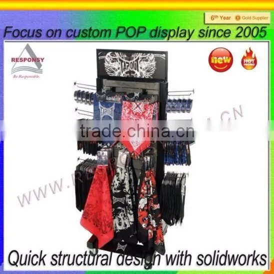Supermarket 4 Sides Display Racks for Retail Sale Accessory Products photo-4