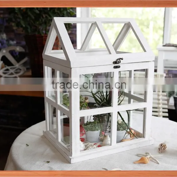 Beautiful Flower House With Glass