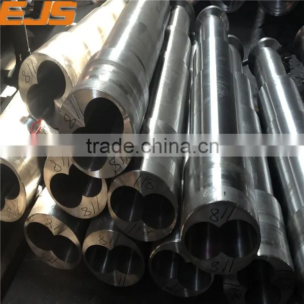 China Conical Twin Screw Barrel for PVC / PP Extruder Machine From Zhou Shan photo-4