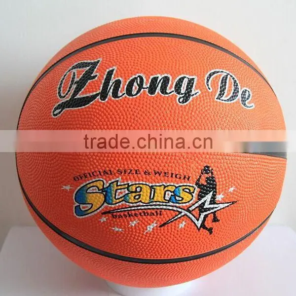Factory Sales Rubber Basketball Size 7 for Promotion photo-3