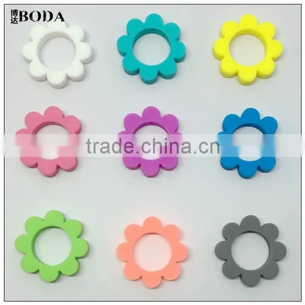 The Lovely Baby Teething Toys Star Silicone Beads photo-3