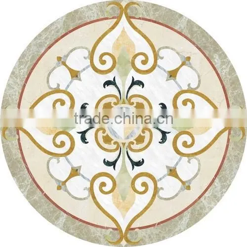Waterjet Medallion for 8x8 Ceramic Floor Tile