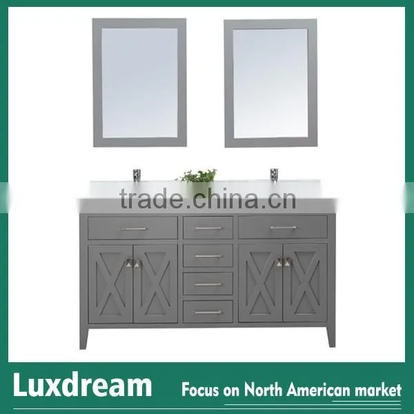 New Design Bathroom Cabinet Bathroom Furniture for Luxury Home-72''