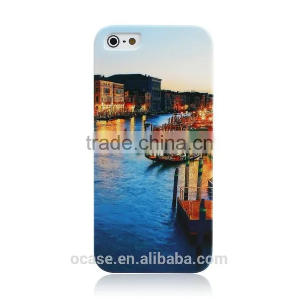 Natural Scenery Art Painting Plastic Phone Case for Iphone 6 Plus Case Custom . photo-3