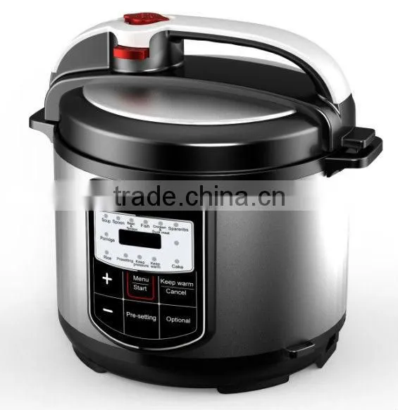 pressure cooker with touch control