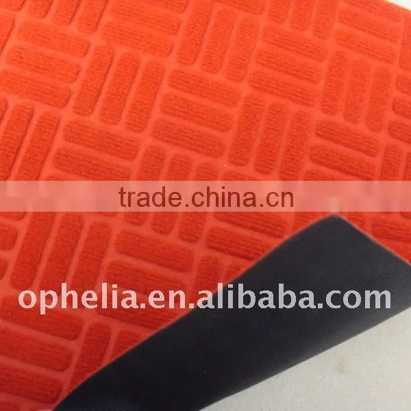 Velour Needle Punch Carpet 100% Polyester Needle Punched Nonwoven Velour Carpet photo-2
