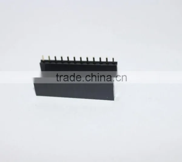 2.54mm Single Row Straight Female Header 12 Pin photo-3