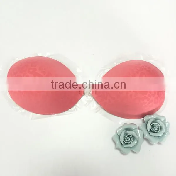 Hot Sell High Quality Sex Women Underwear for Sex Sexy Invisible Breathable Strapless Self Adhesive Silicon Bras photo-6