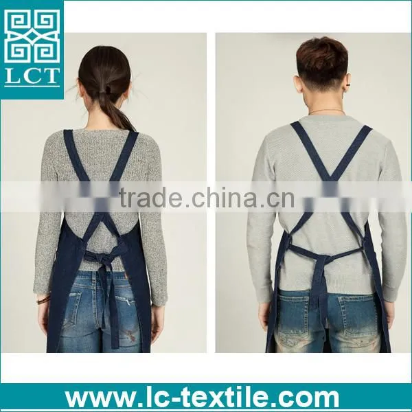Vintage Design Womens and Mens Denim Apron Bib Dress photo-2
