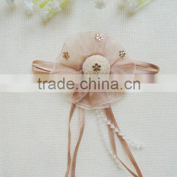 Wholesale Fashion Flower Corsage With Ribbon in Stock