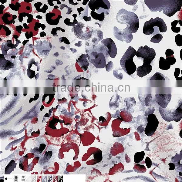 100%Polyester Weft Fdy Printed Knitted Fabrics photo-2