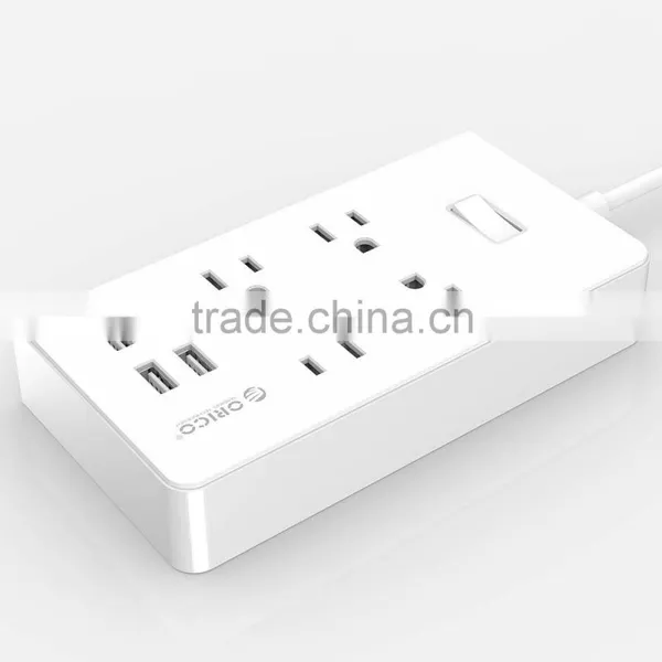 USB Surge Protector 4AC With 4 USB Power Socket photo-5