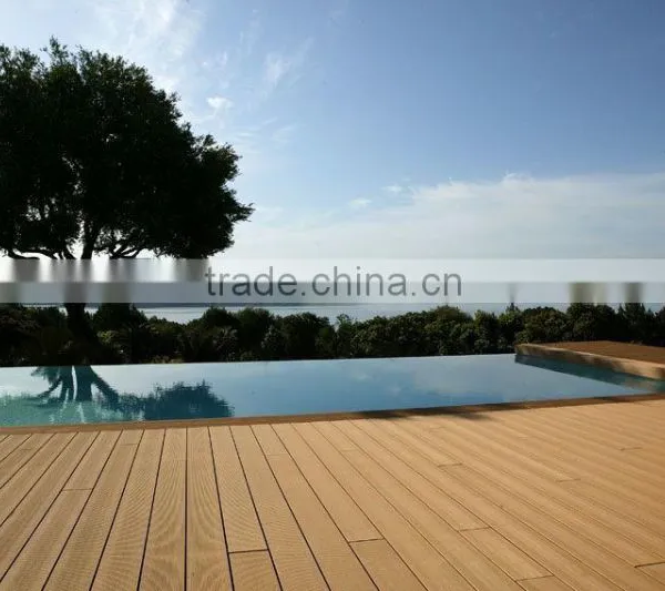 2015 Outdoor Composite Hollow WPC Flooring 150x25mm With CE photo-2