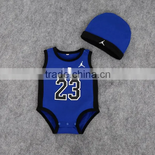 New Infant Clothing Thin Sport Ball Cotton Baby Jordan Coverall Baby Clothes photo-6